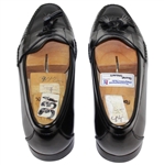Payne Stewart's Pair of Cole Haan Pinch Tassel Black Slip-On dress Shoes with TPC Shoehorns