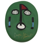 Payne Stewarts Custom Hand-Painted & Signed Golfer Themed Clay Mask JSA ALOA