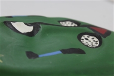 Payne Stewart's Custom Hand-Painted & Signed Golfer Themed Clay Mask JSA ALOA