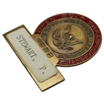 Payne Stewart's 1988 US Open at The Country Club (Brookline) Contestant Badge