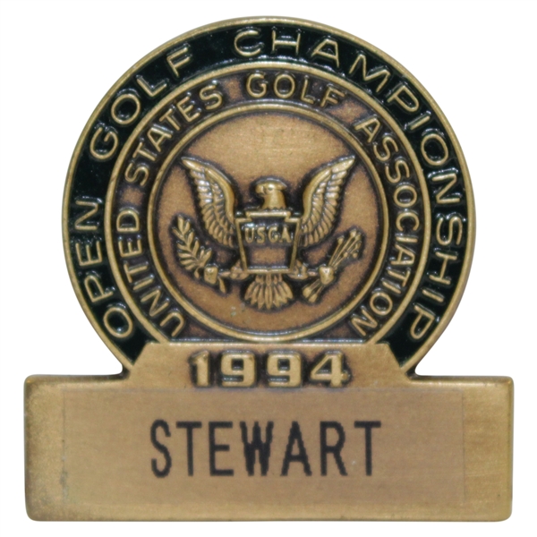 Payne Stewart's 1994 US Open at Oakmont Contestant Badge