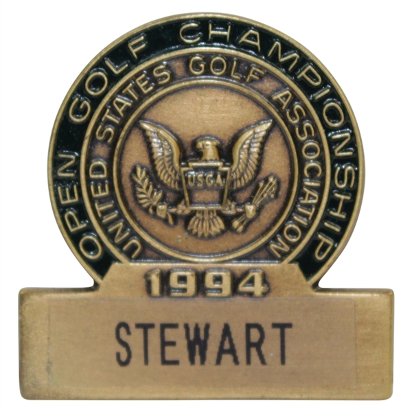 Payne Stewarts 1994 US Open at Oakmont Contestant Badge