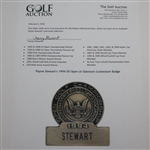 Payne Stewart's 1994 US Open at Oakmont Contestant Badge