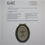 Payne Stewart's 1999 PGA Championship at Medinah Contestant Badge/Clip - Tiger Win