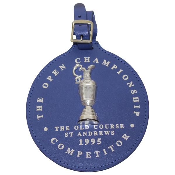 Payne Stewarts 1995 OPEN Championship at St. Andrews Contestant Bag Tag