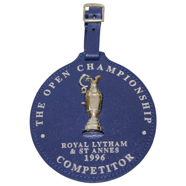Payne Stewarts 1996 OPEN Championship at Royal Lytham & St Annes Contestant Bag Tag