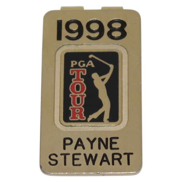 Payne Stewart's Official 1998 PGA Tour Money Clip