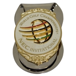 Payne Stewarts 1999 NEC Inv. World Golf Championships Contestant Badge/Clip