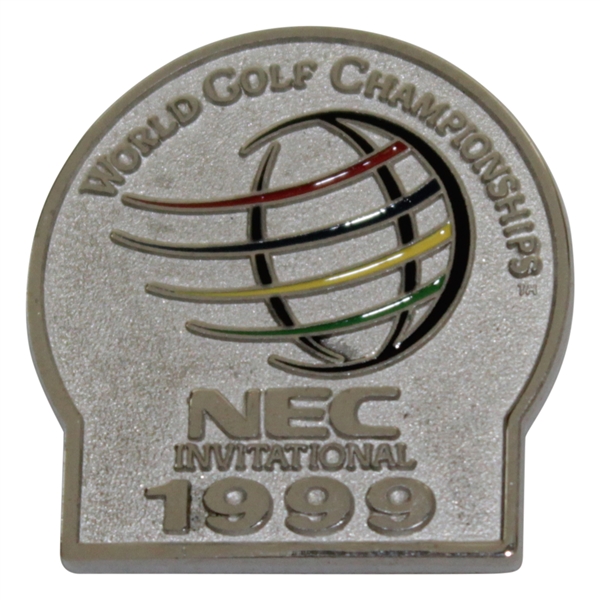 Payne Stewart's 1999 NEC Inv. World Golf Championships Contestant Pin