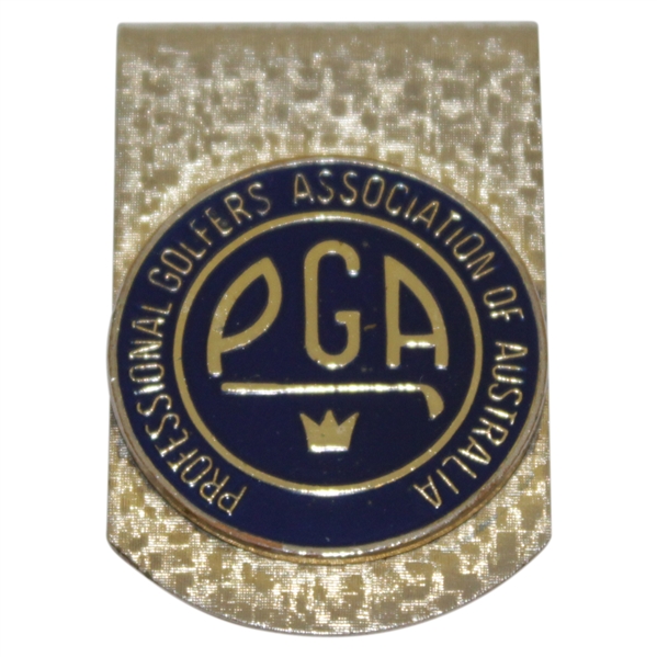 Payne Stewarts Undated PGA of Australia Money Clip