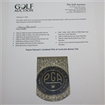 Payne Stewart's Undated PGA of Australia Money Clip