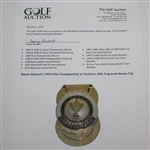 Payne Stewart's 1994 PGA Championship at Southern Hills Engraved Money Clip