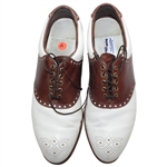 Payne Stewart's Personal Tournament Used FootJoy Golf Shoes  - Size 12C