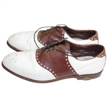Payne Stewart's Personal Tournament Used FootJoy Golf Shoes  - Size 12C