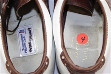 Payne Stewart's Personal Tournament Used FootJoy Golf Shoes  - Size 12C
