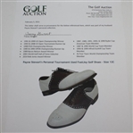 Payne Stewart's Personal Tournament Used FootJoy Golf Shoes  - Size 12C