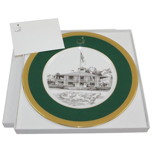 Payne Stewart's Masters Ltd Ed Lenox Commemorative Plate #9 with Box & Card - 1996