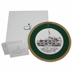 Payne Stewarts Masters Ltd Ed Lenox Commemorative Plate #10 with Box & Card - 1996