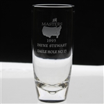 Payne Stewarts 1993 Masters Tournament Hole No. 15 Crystal Steuben Eagle Glass