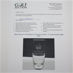 Payne Stewart's 1993 Masters Tournament Hole No. 15 Crystal Steuben Eagle Glass