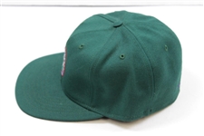 Payne Stewart Personal PS Crossed Clubs Logo Fitted Hat - Dk Green with Red/Green