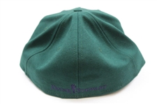 Payne Stewart Personal PS Crossed Clubs Logo Fitted Hat - Dk Green with Red/Green