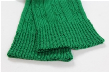 Payne Stewart's Personal Tournament Worn Socks - Green
