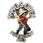 Payne Stewarts Personal 1999 US Open at Pinehurst No. 2 Golf Lad/Putter Boy Pin