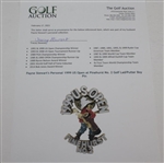 Payne Stewart's Personal 1999 US Open at Pinehurst No. 2 Golf Lad/Putter Boy Pin