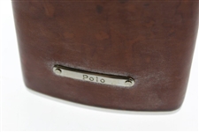 Payne Stewart's Personal POLO Leather & Stainless Steel 6oz Flask with Engraved WPS Cap 