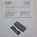 Payne Stewart's Personal Hohner 10-hole Special 20 Marine Band Harp/Harmonica - G