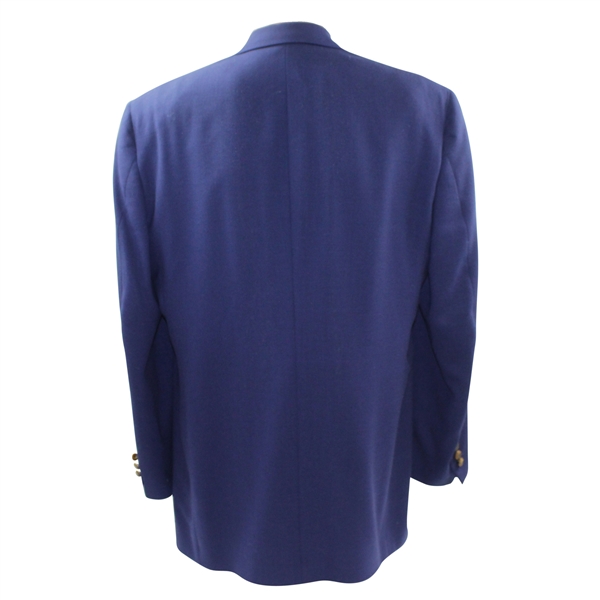 Payne Stewart's Personal Royal Blue 'Payne Stewart' Logo Blazer Jacket