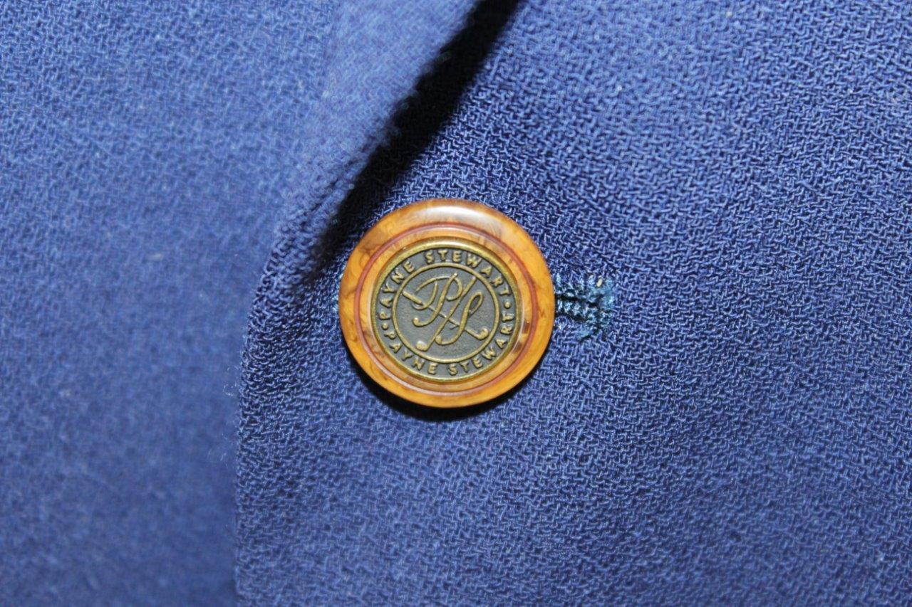 Lot Detail - Payne Stewart's Personal Royal Blue 'Payne Stewart' Logo