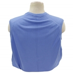 Payne Stewart's Tournament Worn Houston Oilers Logo Lt Blue V-Neck Sweater Vest