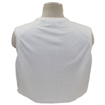 Payne Stewart's Tournament Worn Seattle Seahawks Logo White V-Neck Sweater Vest