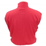 Payne Stewart's Tournament Worn NFL Shield Logo Red Long Sleeve Turtleneck