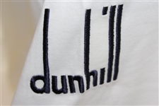 Payne Stewart's Tournament Worn Alfred Dunhill Cup St. Andrews Logo White Long Sleeve Turtleneck