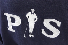Payne Stewart's Personal Navy 'P S' Silhouette Logo Navy with White Sweatshirt
