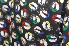 Payne Stewart's Personal Fancy Golfers in Golf Ball Logo Golf Shirt