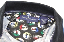 Payne Stewart's Personal Fancy Golfers in Golf Ball Logo Golf Shirt