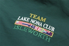 Payne Stewart's Personal Lake Nona Club/Isleworth 'Tavistock' Green Windjacket