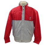 Payne Stewarts Tournament Worn Atlanta Falcons Red/Gray Rain Jacket