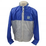 Payne Stewarts Tournament Worn Seattle Seahawks Blue/Gray Rain Jacket