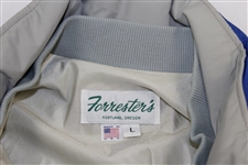 Payne Stewart's Tournament Worn Seattle Seahawks Blue/Gray Rain Jacket