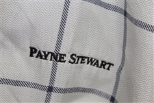 Payne Stewart's Tournament Worn Silhouette Logo 'Payne Stewart' Khaki Crewneck Windshirt