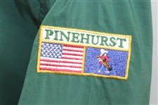 Payne Stewart's Personal Pinehurst '1895' Green V-Neck Windshirt