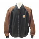 Payne Stewarts Personal The Skins Game at Bighorn Suede & Fleece Brown/Black Jacket
