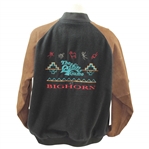 Payne Stewart's Personal The Skins Game at Bighorn Suede & Fleece Brown/Black Jacket