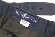 Payne Stewart's Personal Full Golfing Outfit: Cap, Plaid Shirt, Knickers, & Socks