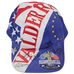 1997 Ryder Cup at Valderrama Red/White/Blue Hat Signed by Westwood, Fluff & Others JSA ALOA